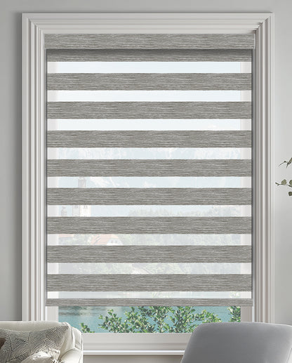 Grande Ash Light Filtering Zebra Shade