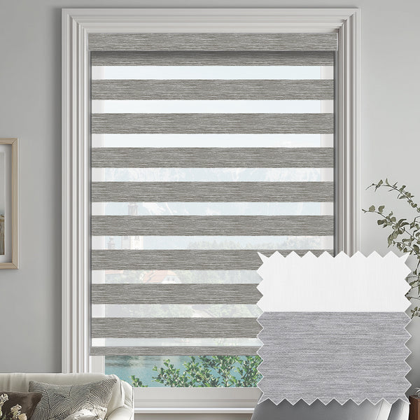 Grande Ash Light Filtering Zebra Shade