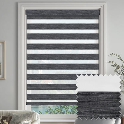 Grande Shadow Light Filtering Zebra Shade