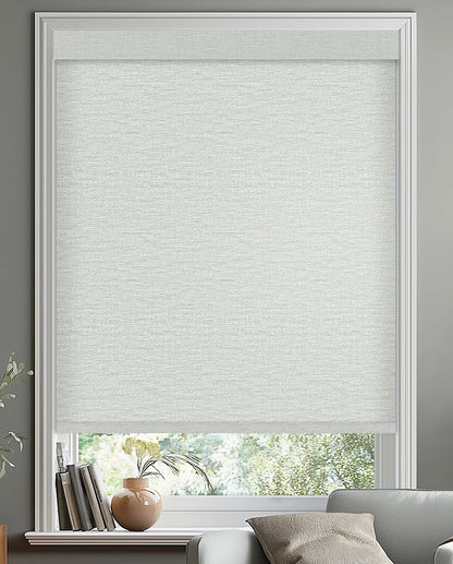 Gemma Silver Light Filtering Roller Shades