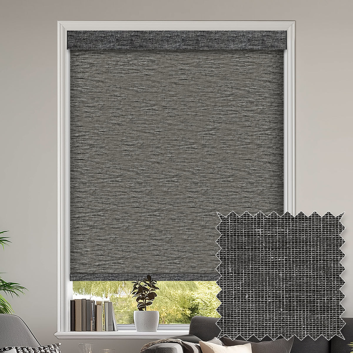 Gemma Black Light Filtering Roller Shades