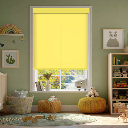 Tam Lemon Light Filtering Roller Shades