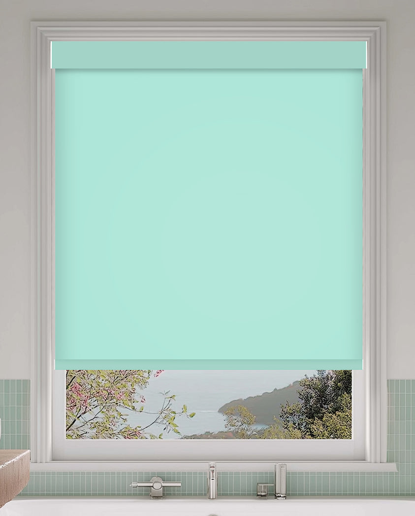 Tam Jade Light Filtering Roller Shades