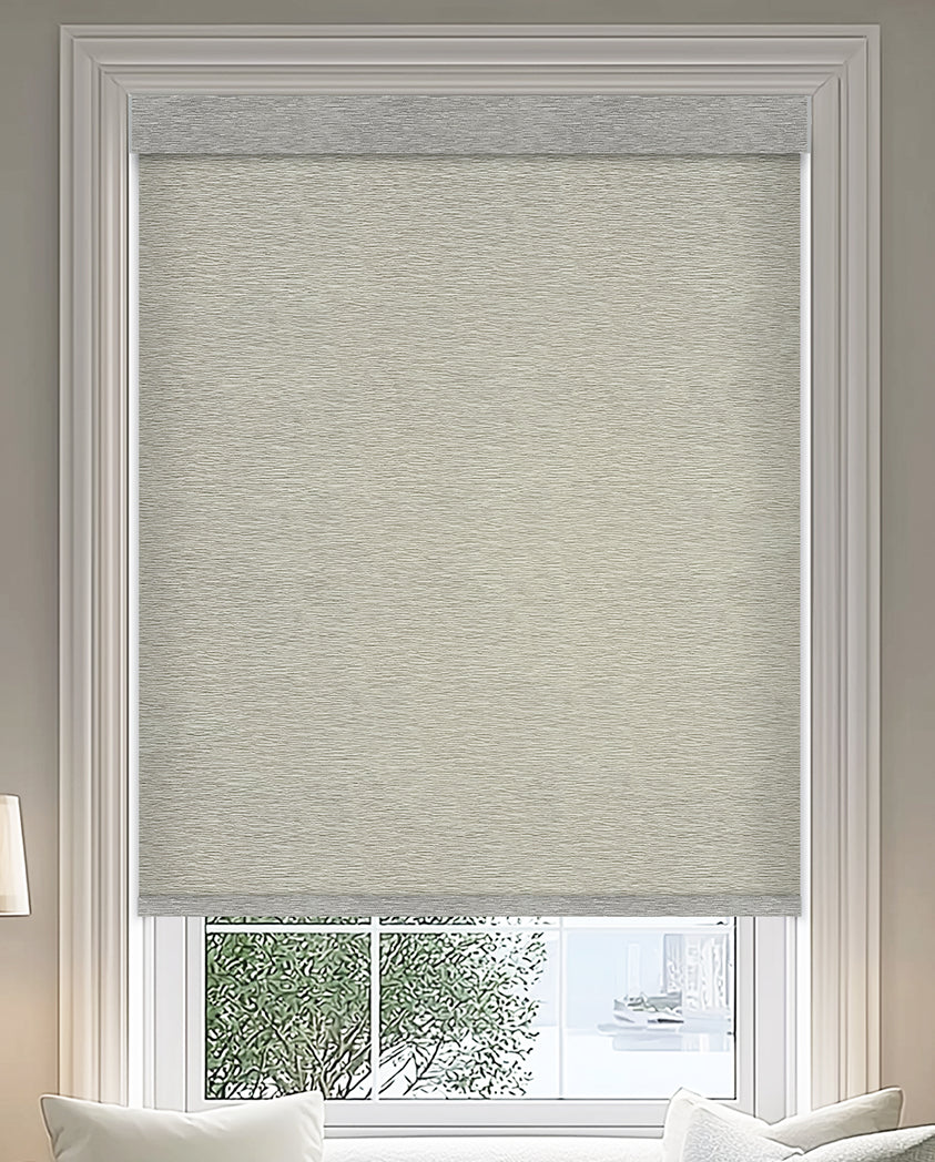 Capella Granite Light Filtering Roller Shades