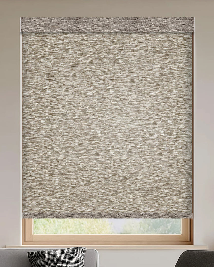 Capella Stone Light Filtering Roller Shades
