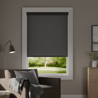 Jensen Black Light Filtering Roller Shades