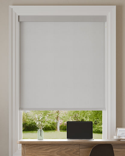 Jensen Granite Light Filtering Roller Shades