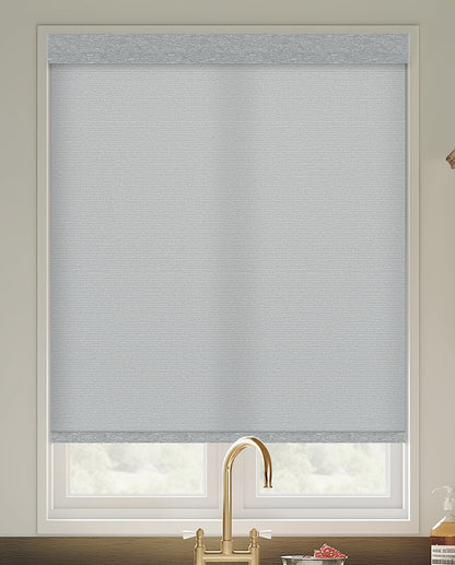 Cayo Steel Light Filtering Roller Shades