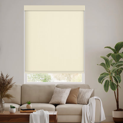 Tamora Cream Light filtering Roller Shades