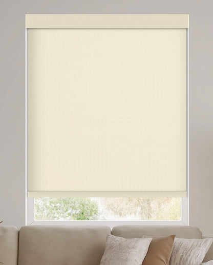 Tamora Cream Light filtering Roller Shades