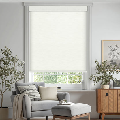 Gemma Ice Light Filtering Roller Shades