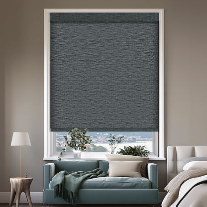 Gemma Denim Light Filtering Roller Shades
