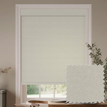 Greeley Silver Blackout Roller Shades