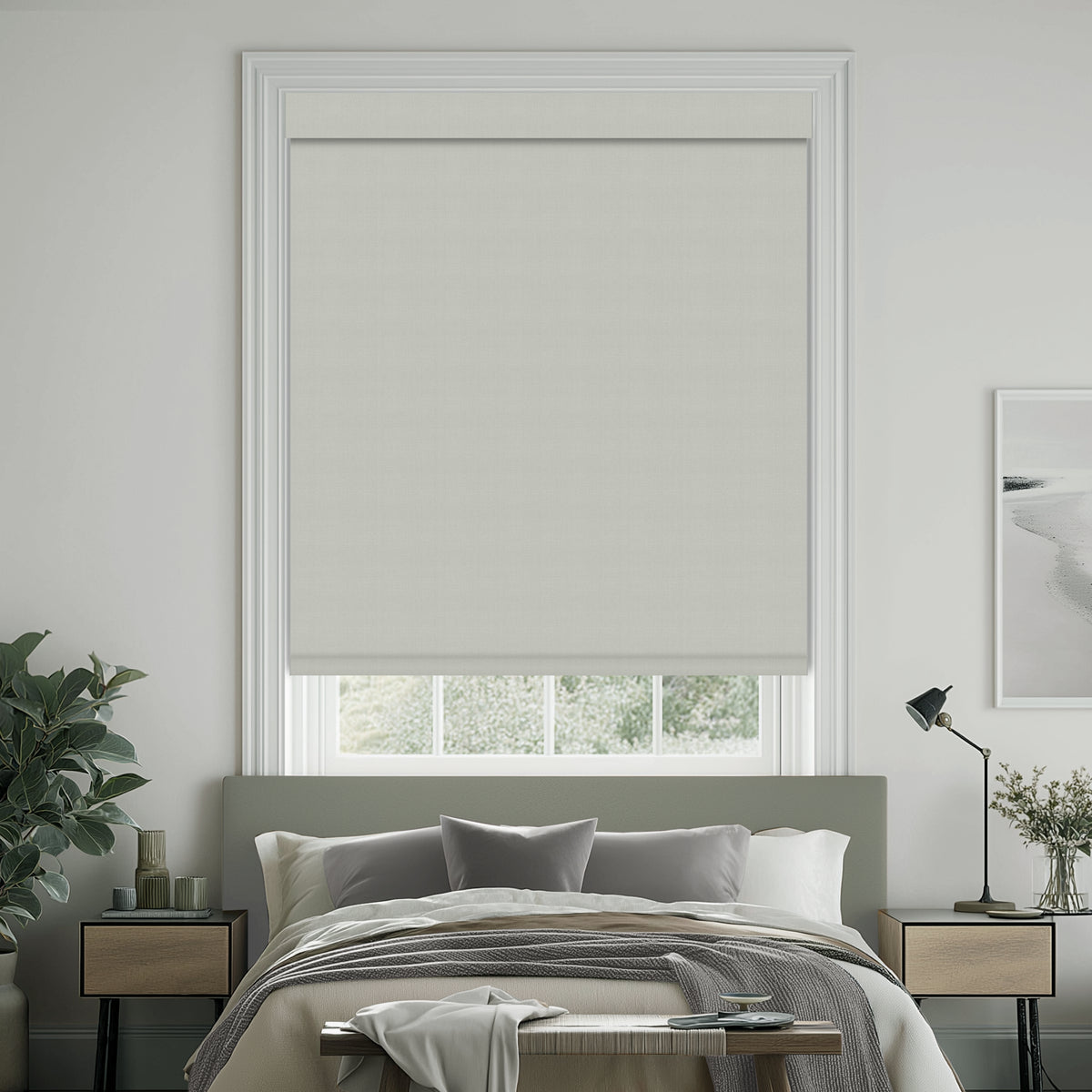 Greeley Mist Blackout Roller Shades