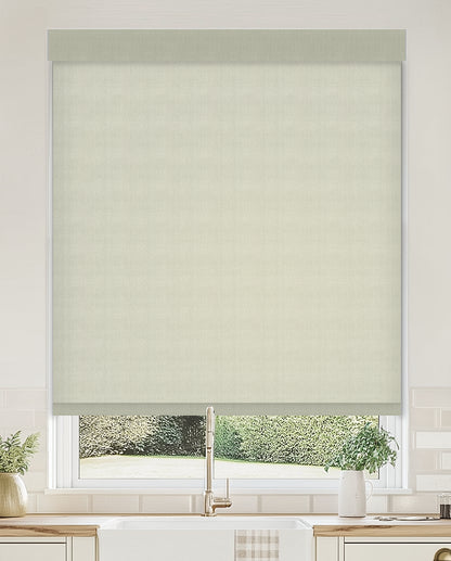 Greeley Mist Light Filtering Roller Shades
