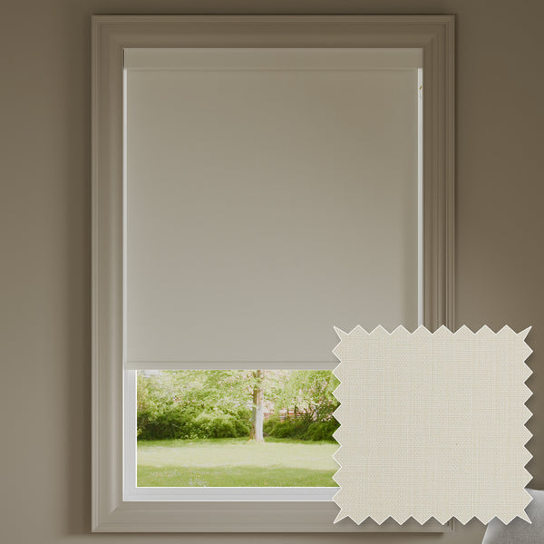 Jensen Cream Blackout Roller Shades