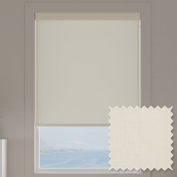 Jensen Cream Light filtering Roller Shades