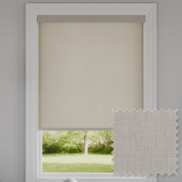 Jensen Slate Light Filtering Roller Shades