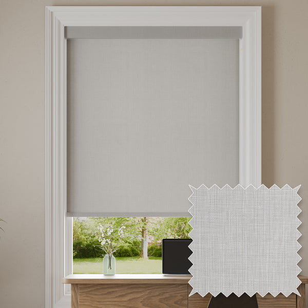 Jensen Granite Light Filtering Roller Shades