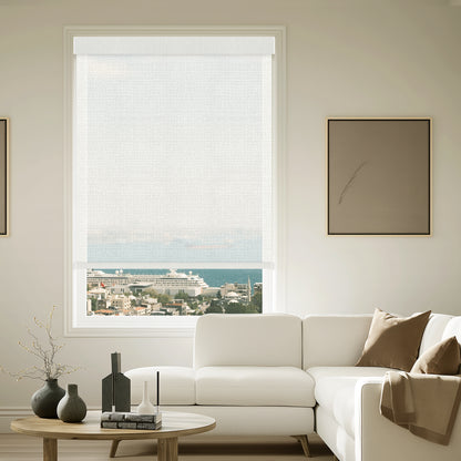 Conway Salt Sheer Roller Shades