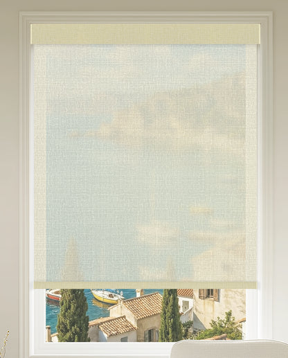 Conway Moonglow Sheer Roller Shades