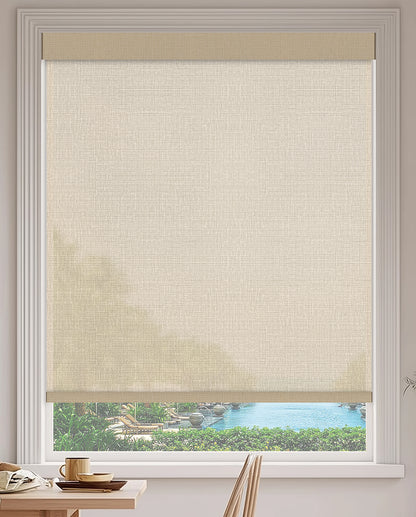 Conway Sand Sheer Roller Shades