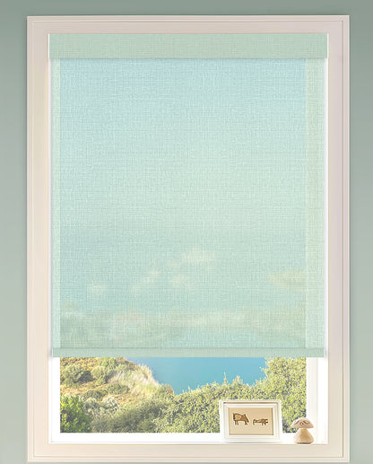Conway Jade Sheer Roller Shades