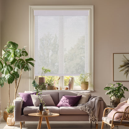 Conway Lavender Sheer Roller Shades