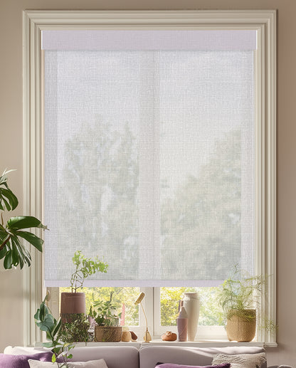 Conway Lavender Sheer Roller Shades