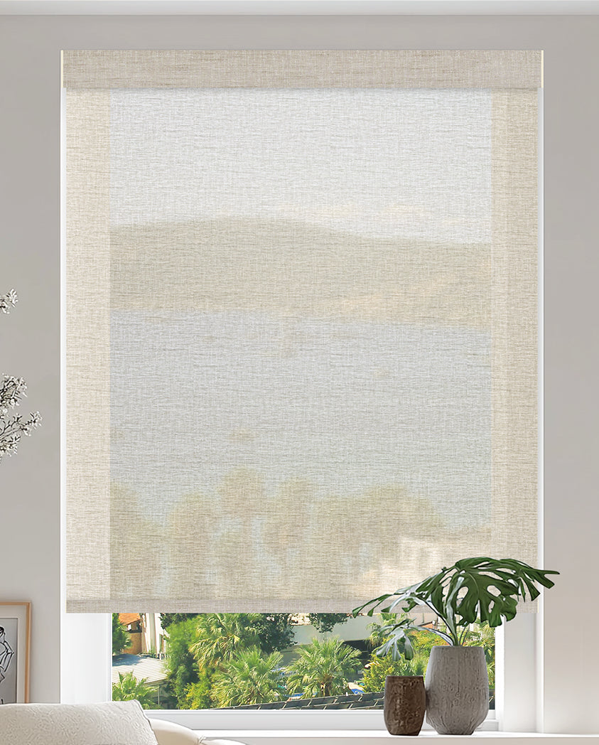 Baroda Wheat Sheer Roller Shades
