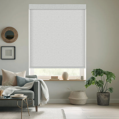 Euler Linen Mist Light Filtering Roller Shades