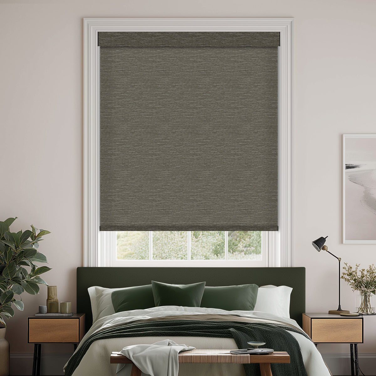 Euler Linen Shadow Light Filtering Roller Shades