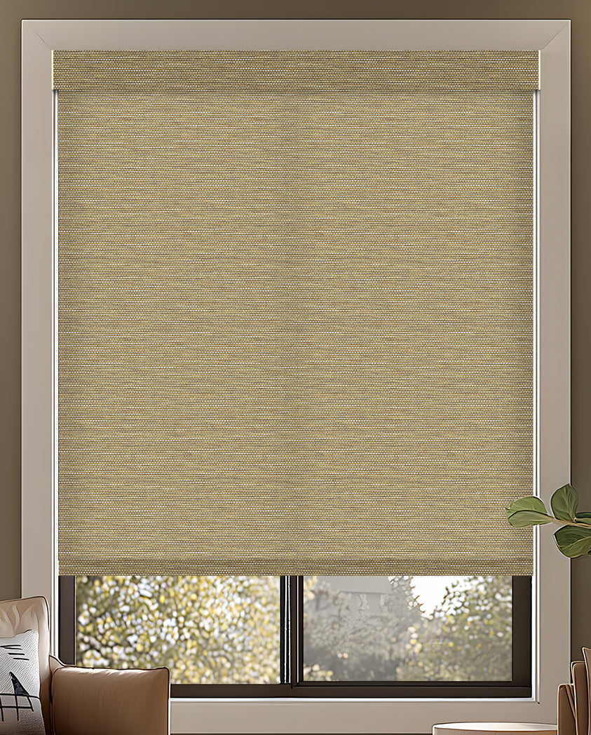 Euler Linen Sand Light Filtering Roller Shades