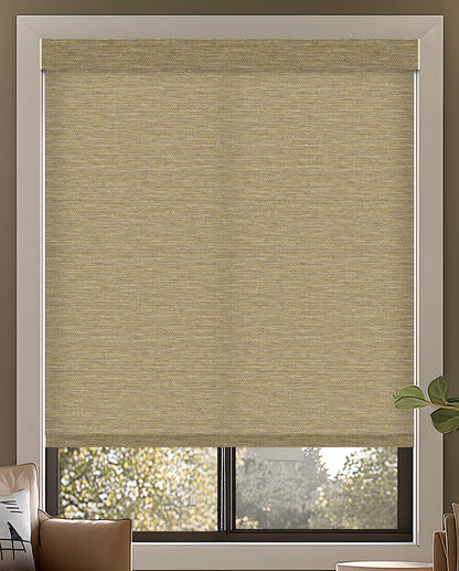 Euler Linen Sand Light Filtering Roller Shades