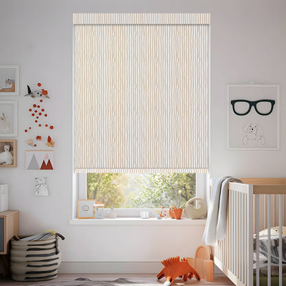 Luers Bone Blackout Roller Shades