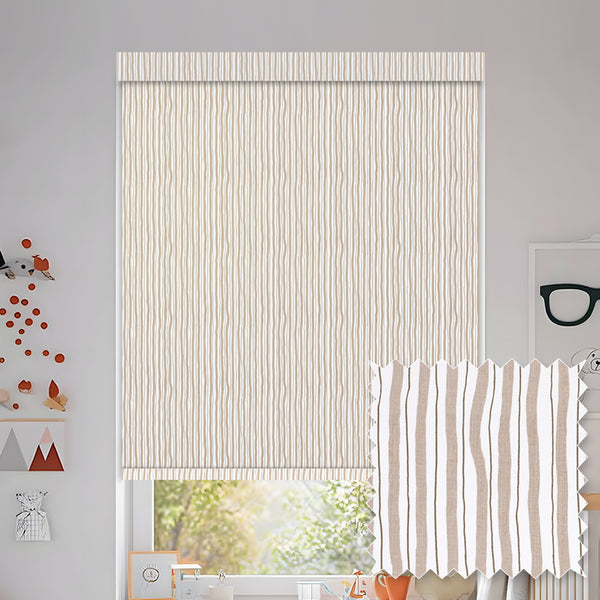 Luers Bone Blackout Roller Shades