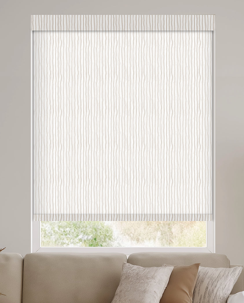 Luers Birch Light Filtering Roller Shades