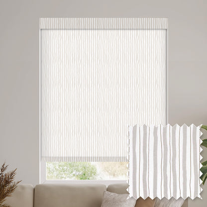 Luers Birch Light Filtering Roller Shades
