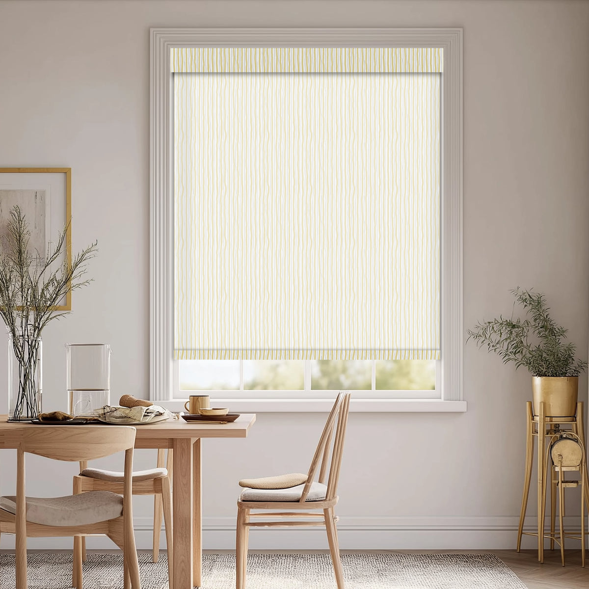 Luers Pear Light Filtering Roller Shades