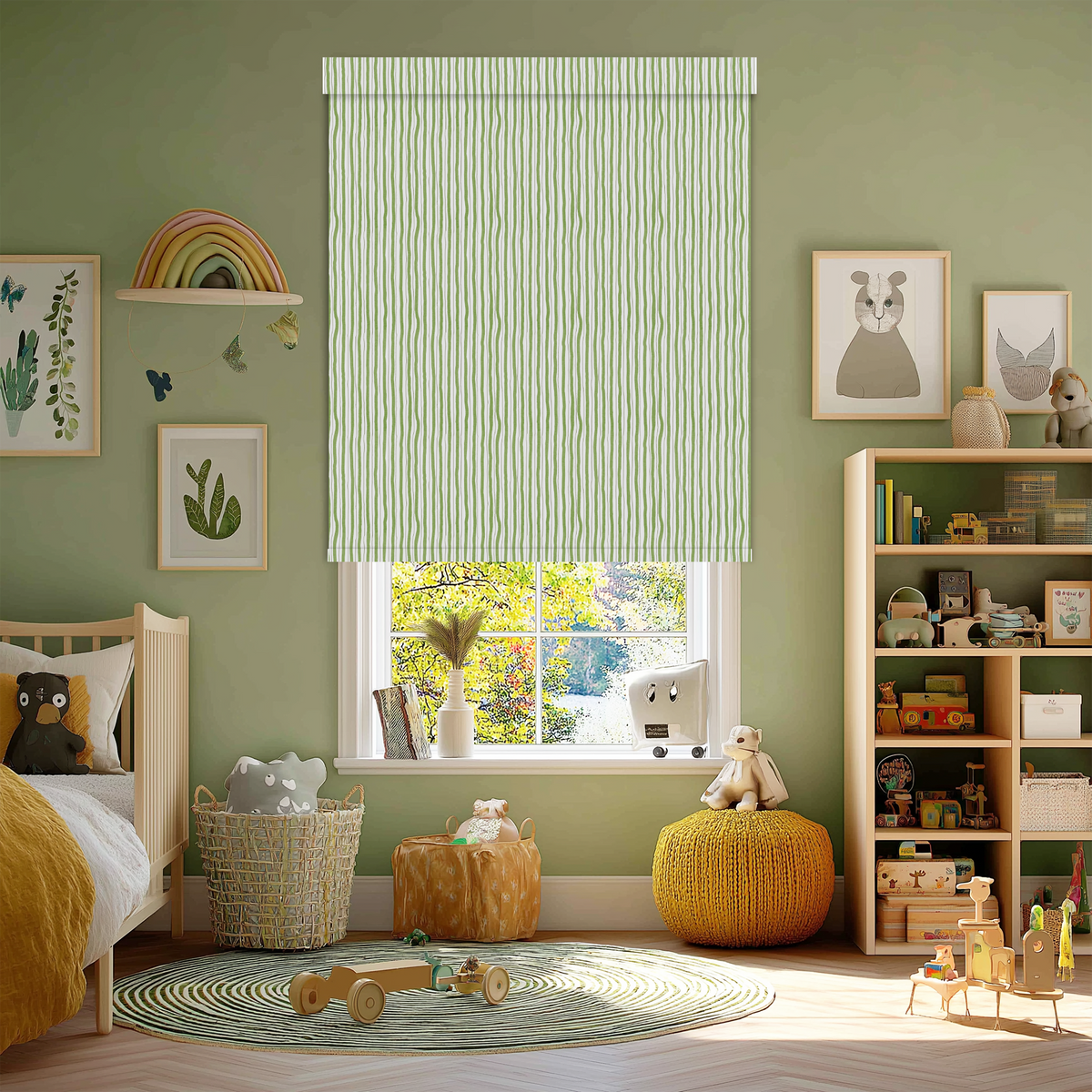 Luers Grass Blackout Roller Shades