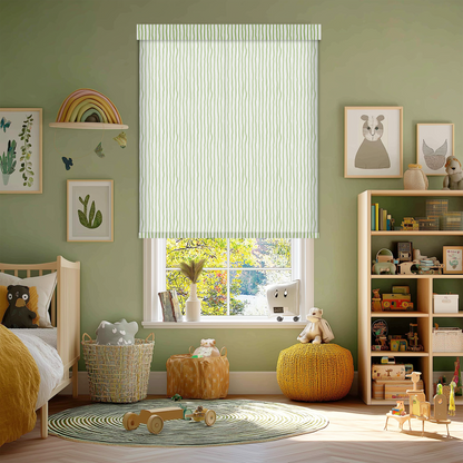 Luers Grass Light Filtering Roller Shades