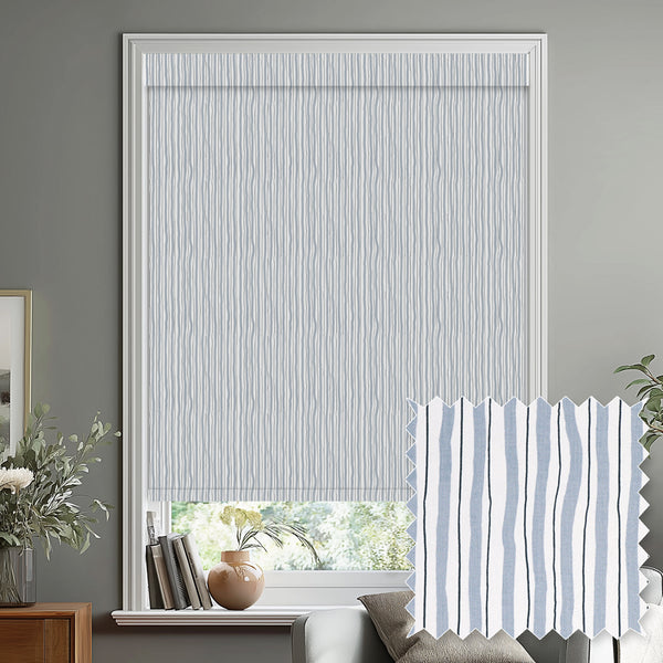 Luers Sky Blackout Roller Shades