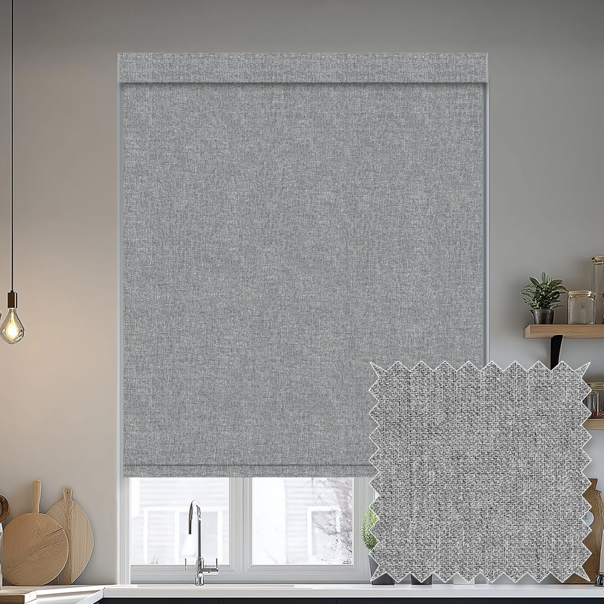 Maldon Harbor Blackout Roller Shades
