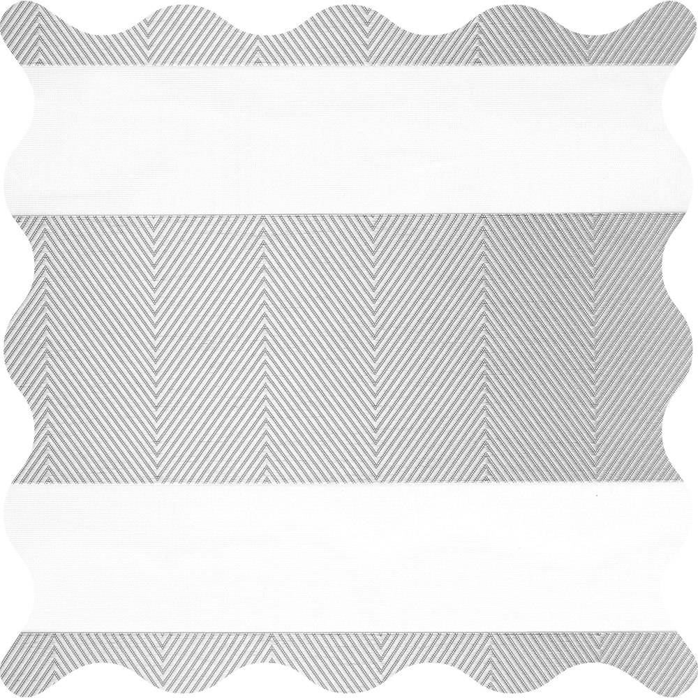 Murree Silver Blackout Zebra Shade