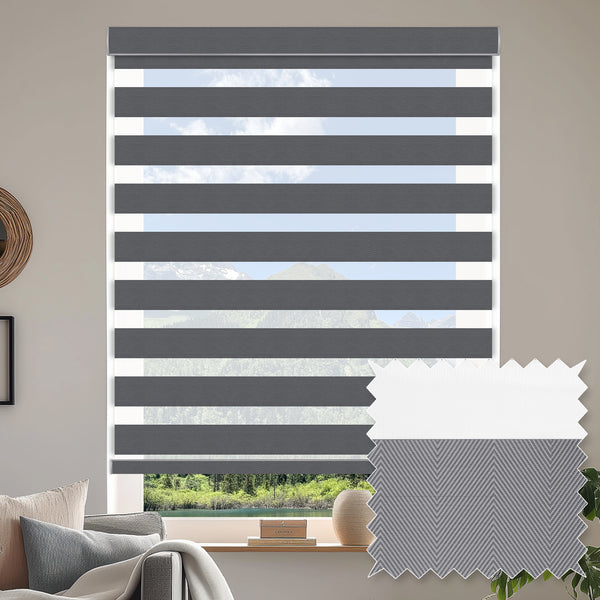 Murree Ash Blackout Zebra Shade