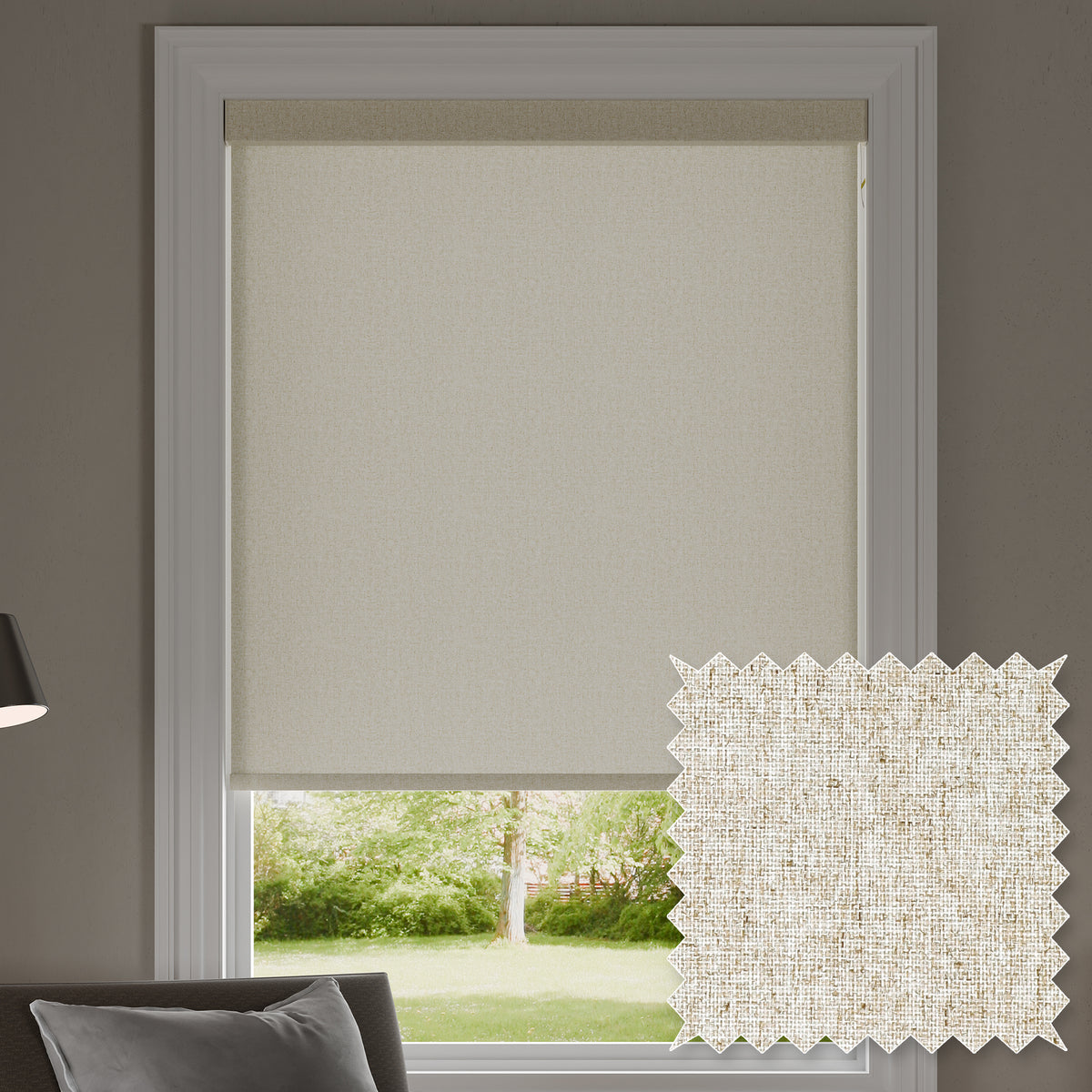 Mondoux Natural Light filtering Roller Shades