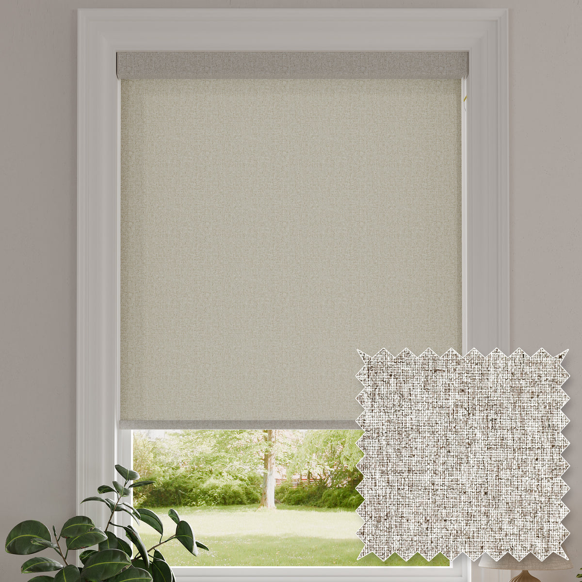 Mondoux Stone Light Filtering Roller Shades