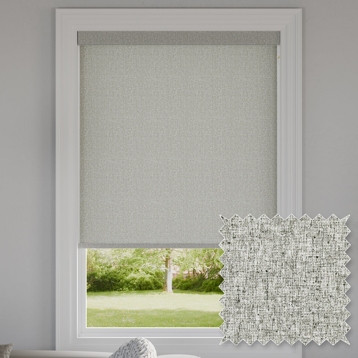 Mondoux Granite Light Filtering Roller Shades