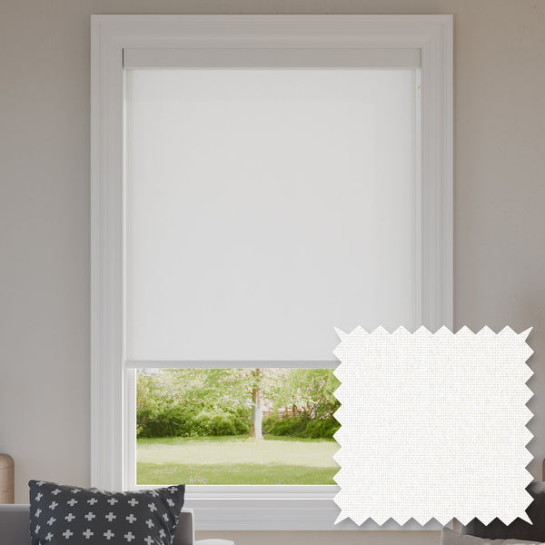 Mondoux Ice Light Filtering Roller Shades