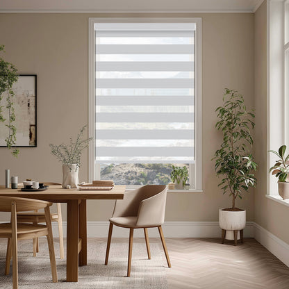 Noam Ice Light Filtering Zebra Shade